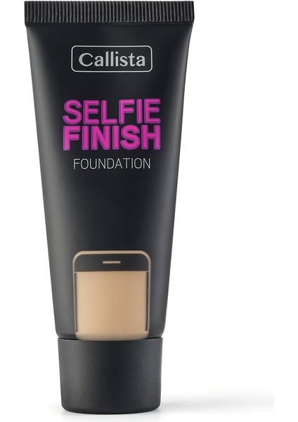 Callista Selfie Finish Fondöten 100 Natural Beige