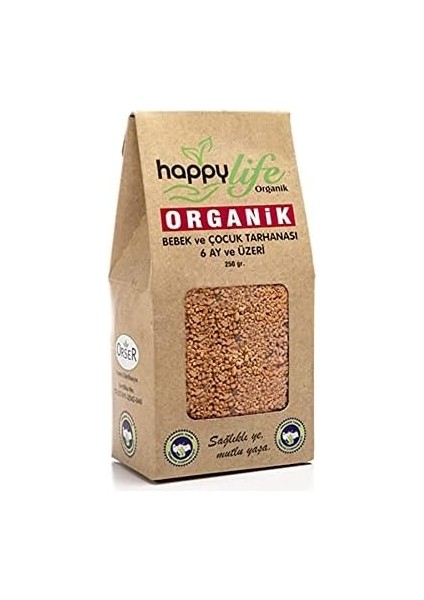 Happy Life Organik Baharatsız Tarhana