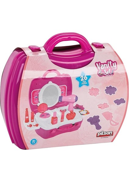 Aksesuarlı Çantalı Makyaj Seti