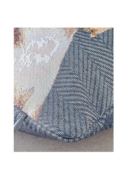 Breton Pamuk Dolgulu Kırlent Mavi fiyatları