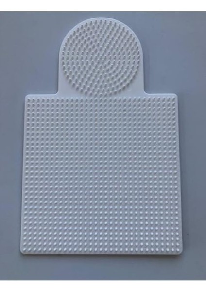 2 Adet Ütü ile Yapışan Boncuk Dizme Tablası Büyük Boy - Kare : 15,5 cm - Daire : 8,5 cm - Beyaz Renk fiyatları
