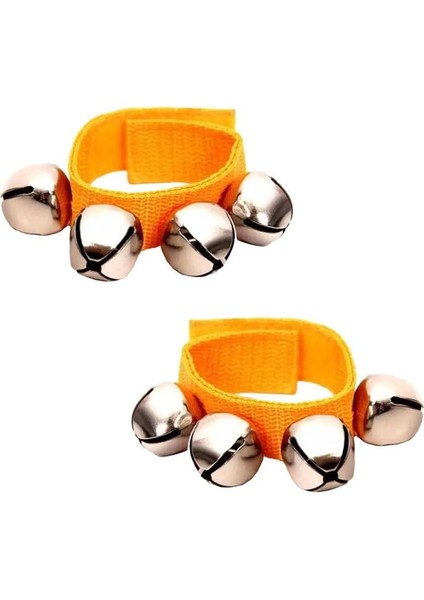 ORF-PLT-04YL Örf Aletleri Ritim Seti Bilek Zili Sarı (1 Çift)