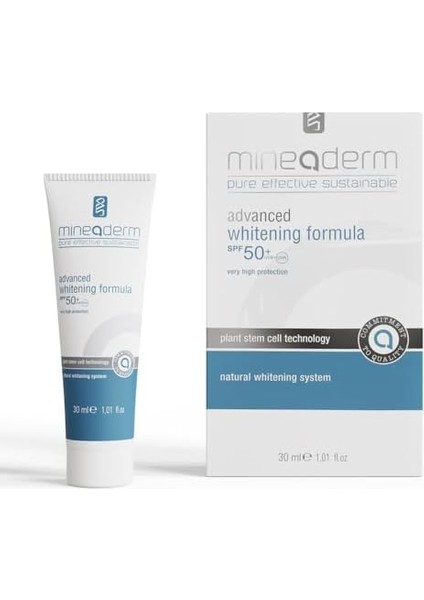 Mineaderm Advanced Whitening Formula Krem Spf 50+ 30 ml fiyatları