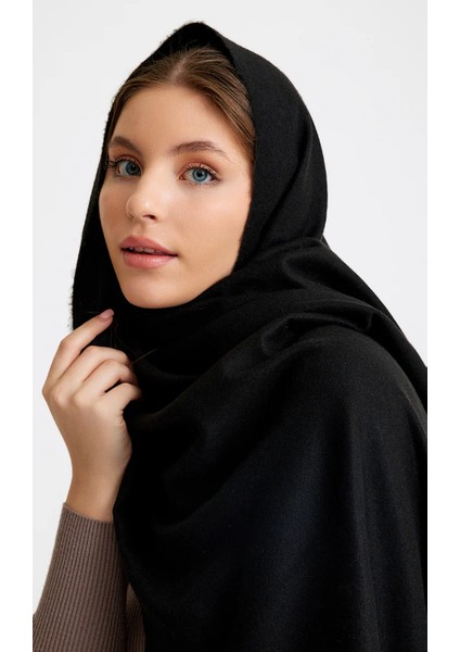 SİYAH Sky Cashmere Omuz Şalı