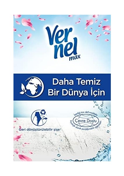 Vernel Max Taze Sensitive Alerjik Ciltler Için Boya Içermeyen 60 Yıkama Konsantre Çamaşır Yumuşatıcısı (1 x 1440 Ml) modelleri