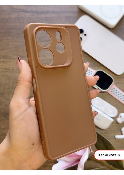 Redmi Note 14 4g / 5g Uyumlu Kamera Korumalı Darbeye Dayanıklı Renk Atmayan Keep Silikon Kılıf
