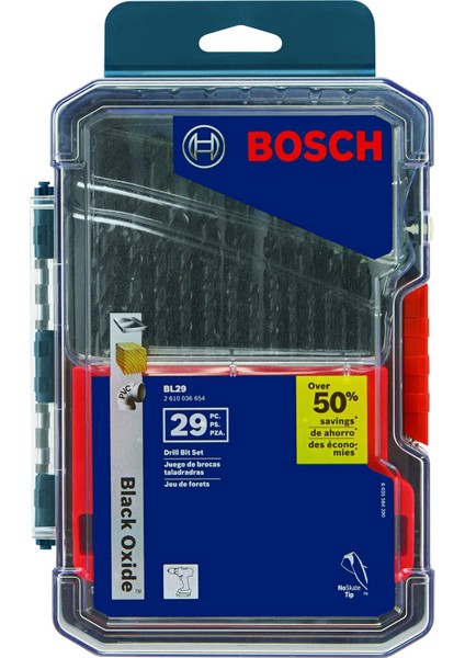 BL29 Siyah Oksit Metal Matkap Ucu Seti (29 Parça)