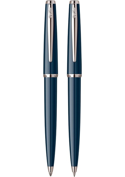 33 Tükenmez Kalemversatil Takım Lacivert