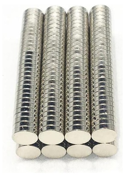 Adet 8X2MM Yuvarlak Güçlü Neodyum Mıknatıs (Çap 8 M M Kalınlık 2 Mm) modelleri
