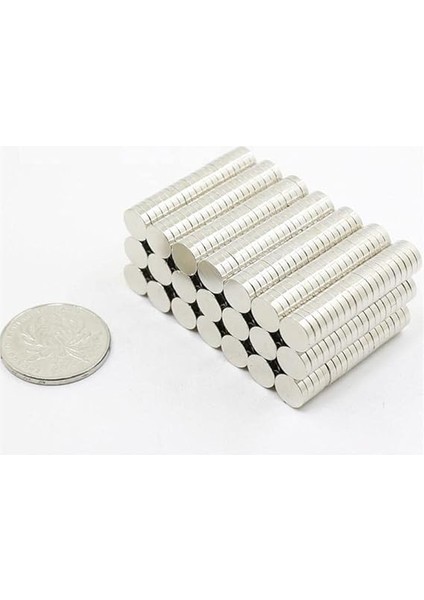 Adet 8X2MM Yuvarlak Güçlü Neodyum Mıknatıs (Çap 8 M M Kalınlık 2 Mm) fırsatları