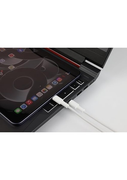 Type C-C Power Delivery Hızlı Şarj Kablosu, Beyaz Kablo, Beyaz/beyaz Uçlar (150 Cm) modelleri