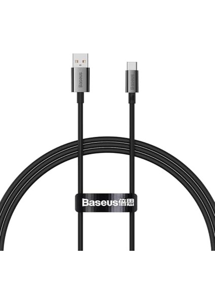 Hızlı Şarj Özellikli Type-C Kablo 100W, 1 Metre, Siyah modelleri