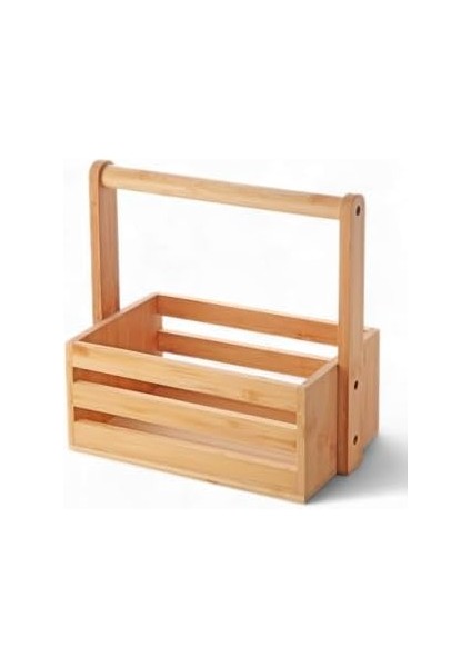 Bambu Masa Üstü Taşınabilir Sosluk ve Peçetelik, Bambu Tezgah Üstü Ketçap,-Mayonez ve Hardallık, Taşınabilir Bambu Sosluk (24 * 14.5 * 22CM) fiyatları