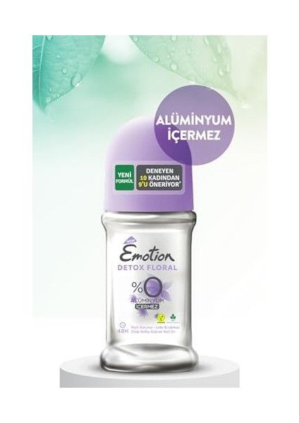 Emotıon Detox Floral Roll On, 50 Mililitre