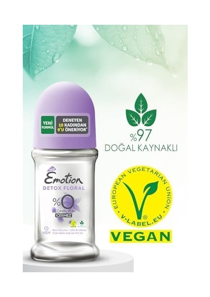 Emotıon Detox Floral Roll On, 50 Mililitre modelleri