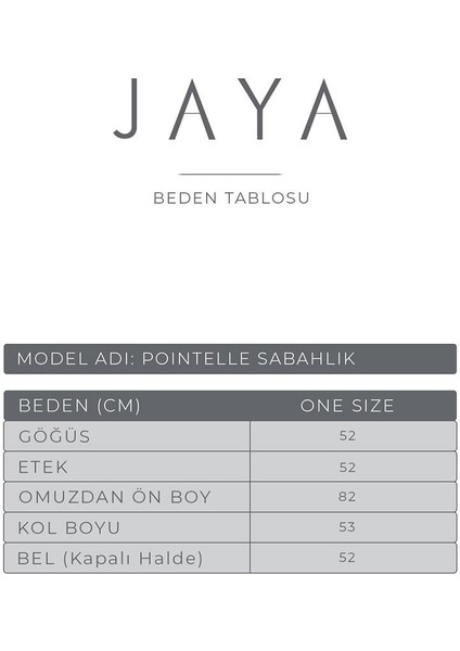 Pointelle V Yaka Pijama Takımı - Pointelle Sabahlık Set / Krem