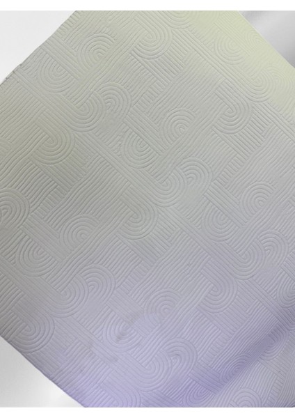 4304 Desen Beyaz Renk Kesme Kaymaz Taban Halı Yolluk