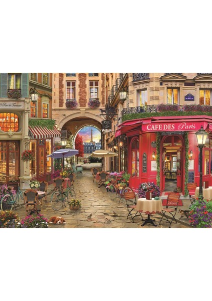 Puzzle - Paris Cafe / 1000 Parça Puzzle, 1134