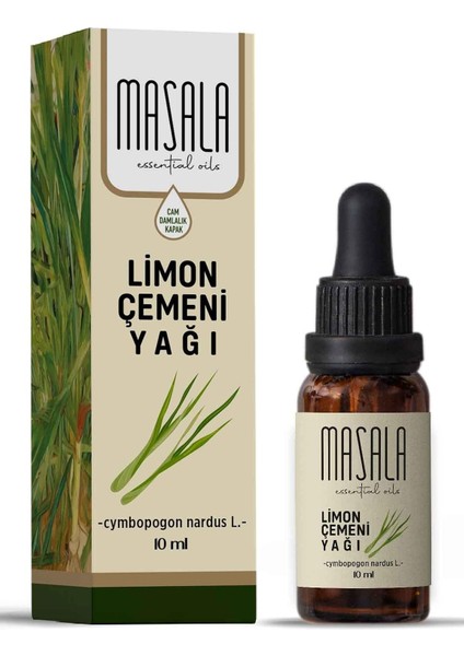 Masala Limonçimeni Yağı 10 Ml. - (Lemongrass Essential Oil) Limon Otu