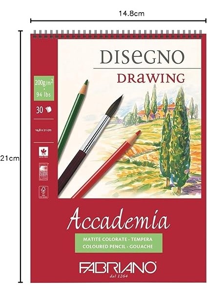 Çizim Bloğu, Pamuk, Beyaz, 14.8 x 21 x 0.5 cm fiyatları