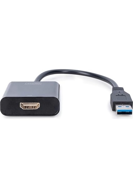 USB 3.0 Görüntü Adaptörü, USB A - HDMI Tip A, Full Hd, 1920 x 1080 Piksel, Plastik, Siyah modelleri