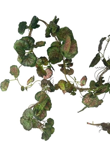 Yapay Sarmaşık Kırmızı Yeşil Sardunya 5dallı 230CM Doğalgaz Borusu Kapatıcı Dekoratif Yapay Çiçek fırsatları