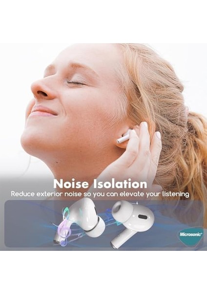 Airpods Pro Için Kulaklık Uçları - 6 Set (Xs/s/l) [airpods Pro ile Uyumlu Kılıf - Beyaz] fiyatları