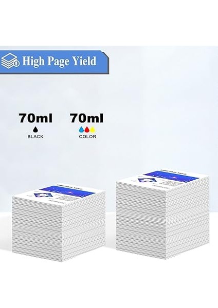 103 Mürekkep Şişesi Epson Şişe 103 Mürekkep C13T00S64A ile Uyumlu L1200 Serisi L1210 L1250 L3100 Serisi L3110 L3111 L3116 L3150 L3151 (4 Paket, Siyah Camgöbeği Sarı Kırmızı) modelleri