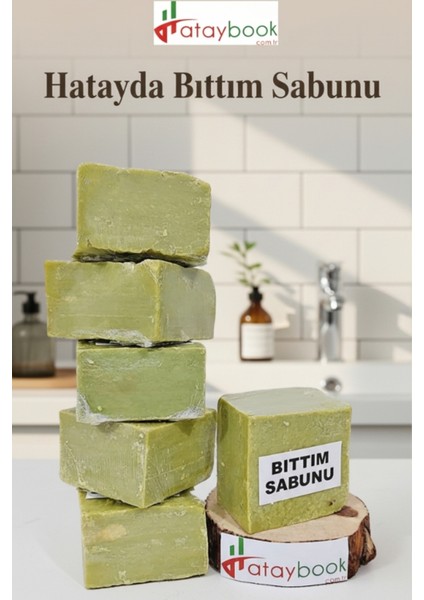 Siirt Yeşil Bıttım Sabunu 6 Adet 900 Gram