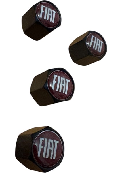 Logo Metal Siyah Bordo Renk 4 Adet Sibop Kapak