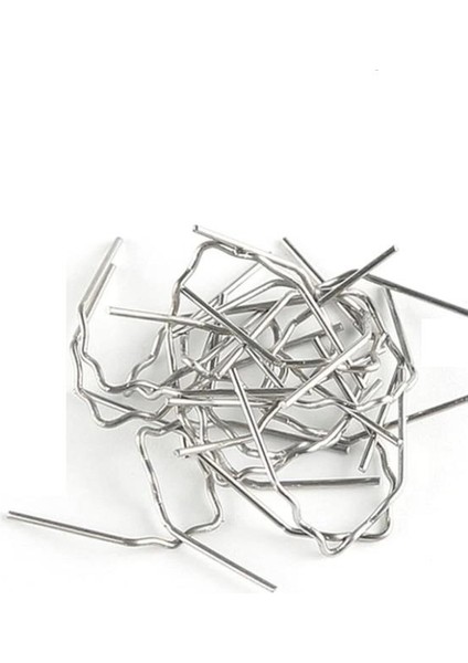 100 Adet 0.8mm Köşe Üçgen Zımba Teli Kaynak Tamir Makinesi Için modelleri