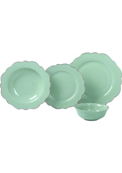 Art 24 Parça Yemek Takımı Mint