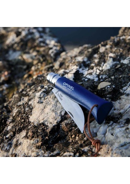 Katlanır Cep Çakısı - Opinel - Gürgen Ağacı Sap - Mavi Çakı No:8 modelleri