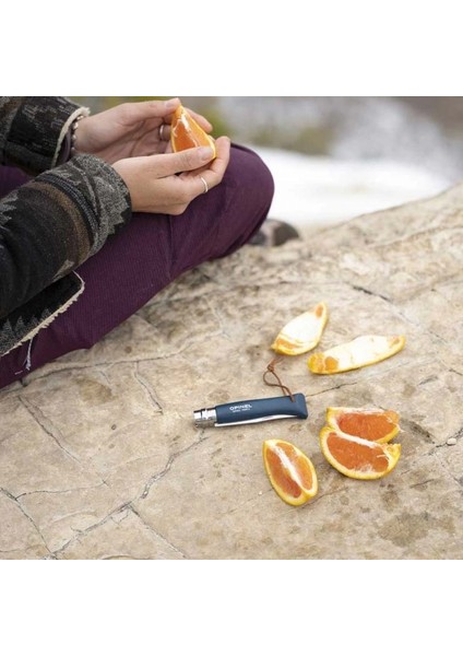 Katlanır Cep Çakısı - Opinel - Gürgen Ağacı Sap - Mavi Çakı No:8 fırsatları