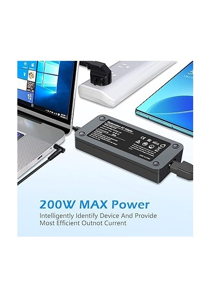 19.5 V 10.3A Ac Adaptör Şarj Hp Omen 15 15T 17 17 T 15-Dh, Hp Zbook 15 17 G3 G4 G5 G5 Zbook Fury 15 17, Zbook Studio G3 G4 G5 G7 Pavilion G7 Oyun 15-C x 15-Dk 17-Cd TPN-CA03 Envy 15-Ep indirimleri