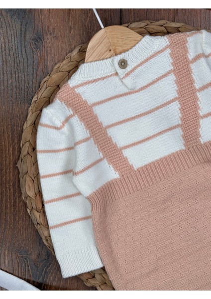 Pamuklu Triko Şapkalı Tulum 2li Erkek Bebek Takım fırsatları