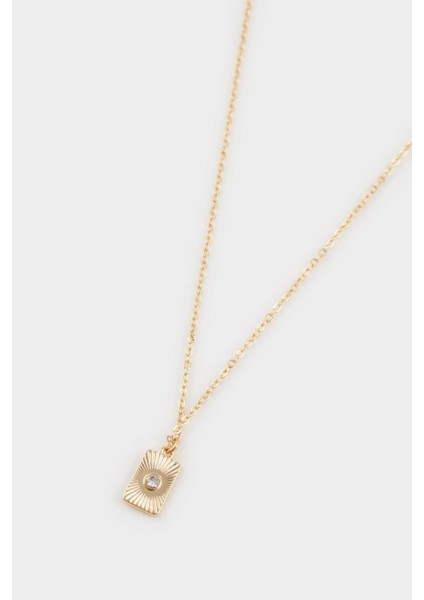 Kadın Gold 2'li Kolye Küpe Seti F7726AXNS fiyatları