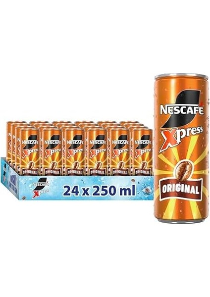Nescafe Nescafe Orjinal Xpress Soğuk Içecek 250 ml 24 Adet fiyatları