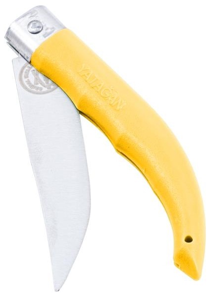 Katlanır Cep Çakısı - Yatağan - El Yapımı - Sarı - No:1 modelleri