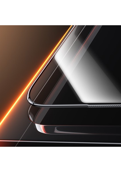 iPhone 17 Pro Uyumlu Benks Glass Warrior 2.0 Ar-Ezfita Cam Ekran Koruyucu Uygulama Aparatlı Şeffaf
