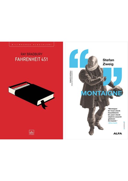 Fahrenheit 451 + Montaigne