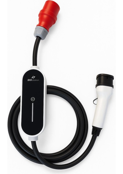 Bıgstation 11KW Taşınabilir Akıllı Ev Ac Şarj Cihazı Wi-Fi Destekli Kablolu fiyatları