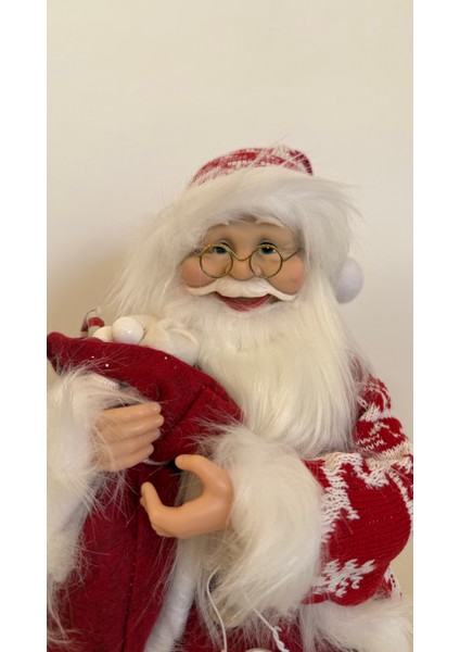 45 cm Ithal Noel Baba Dekor modelleri