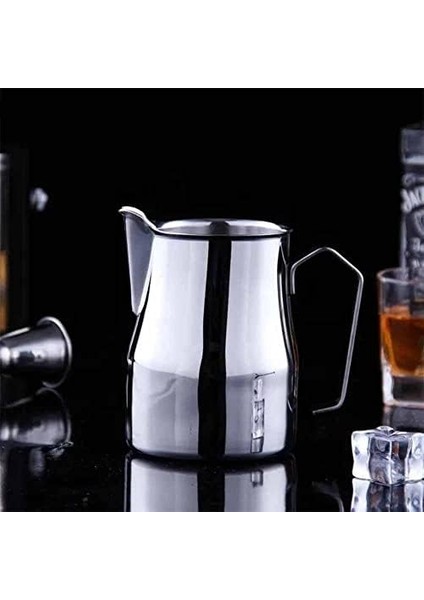 Paslanmaz Çelik Süt Potu - Kahve Potu - Pitcher Sütlük - Süt Köpürtücü - Köpürtme Kabı - 500 ml fiyatları