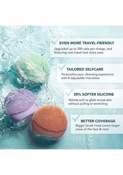 Foreo Luna 4 Go Yüz Temizleme ve Sıkılaştırma Cihazı, Evergreen