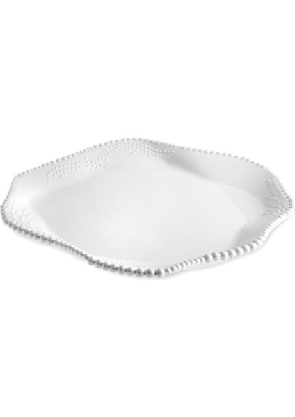 Maris Melamin Beyaz Çukur Tabak 21.7X21.4X4.3 cm