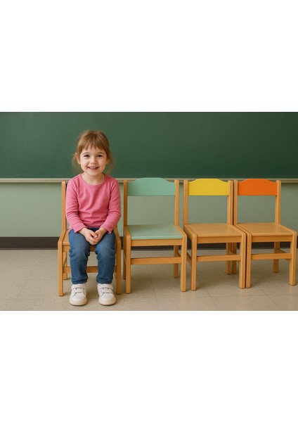 Wood&joy Renkli Grand Sandalye- Lila modelleri