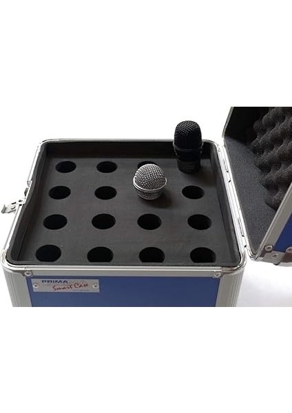 Mikrofon Kutusu - 12'li - Hardcase (Gri) modelleri