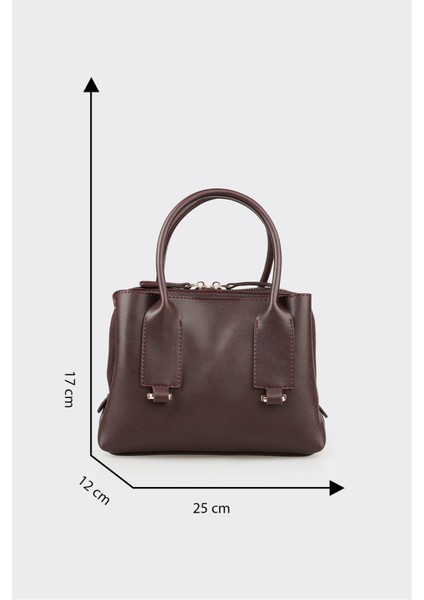Bordo Kadın Küçük El Çantası indirimleri
