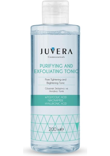 Juvera Purifying And Exfoliating Tonik 200 ml Yüzde Yedi Ga modelleri